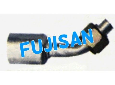 Aluminum Pipe Fitting w/ aluminum ferrule w/ metal nut